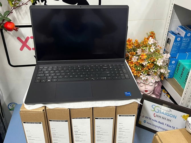 Laptop Dell 15 DC15250 (Core i5-1334U | 512GB SSD | 8GB | 15.6 Inch | TOUCHSCREEN | WIN11 | CARBON BLACK)- NK