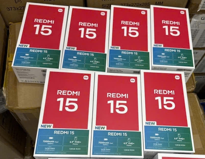 Điện thoại Xiaomi Redmi 15 6GB/128GB