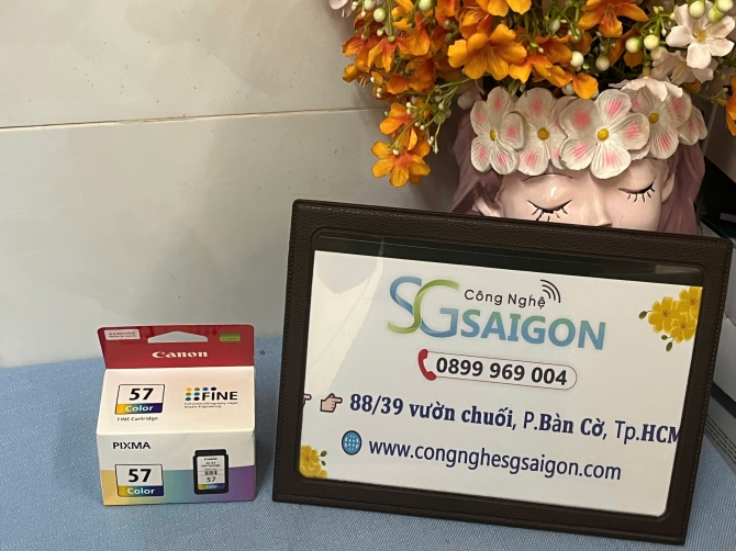 Mực hộp máy in phun Canon CL-57