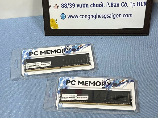 RAM máy tính Memrunner 8Gb DDR4 3200MHz (Rn43208G5U1B220B)