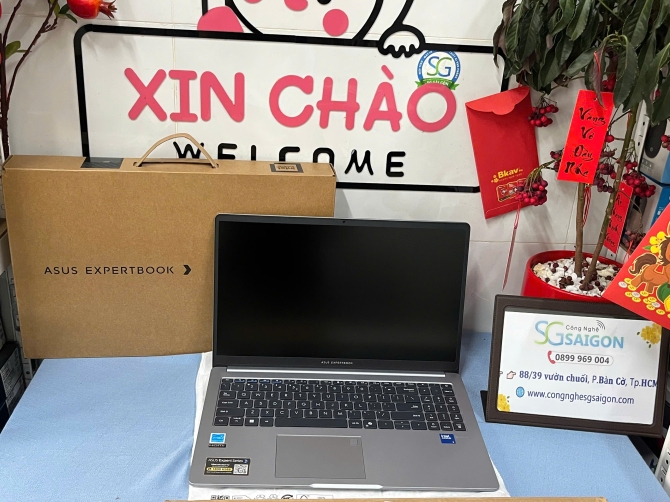 Laptop ASUS ExpertBook P1 P1503CVA-C5H16-63WS (Core 5 210H | 16GB | 512GB | Intel Graphics | 15.6inch FHD | Win11 | Office | Xám)