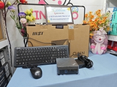 PC Mini MSI CUBI N ADL-235XVN (INTEL N100  | 8GDR4 | SSD 128GB | WF+BT | NoOS | KB&M | 1Y | ĐEN) (CUBI B0A9)