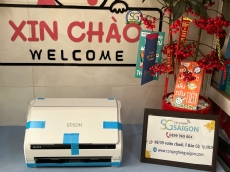 Máy Scan Epson DS-770 (A4/A5 | Đảo mặt | ADF | USB | LAN | WIFI)