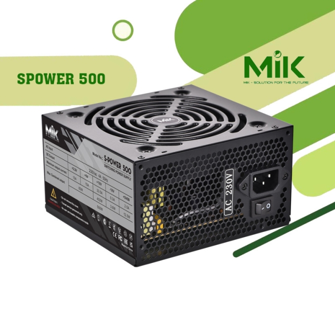 Nguồn máy tính MIK C550B 550W 80 Plus