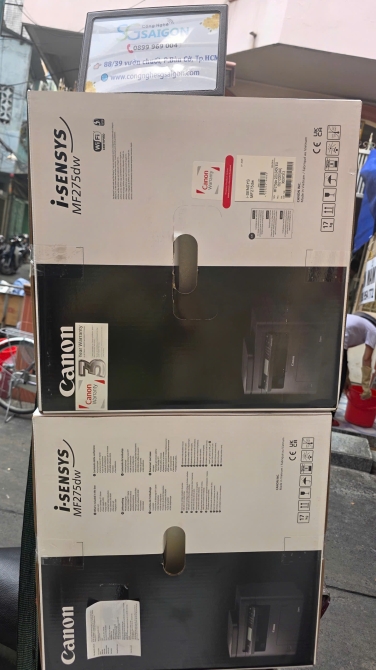 Máy in laser đen trắng đa năng Canon MF275dw (In đảo mặt| Copy| Scan| A4| A5| USB| Lan| WIFI)-Nhập Khẩu