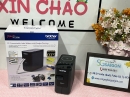 Máy in mã vạch tem nhãn Brother PT-P750W (180 Dpi/ USB/ LAN)
