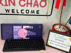 Bàn phím cơ gaming Rapoo V500 Pro 98 (Đen)