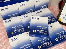 Ribbon Epson S015508/LQ680 Black Ribbon Cartridge