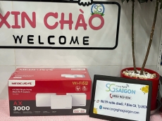 Hệ thống Mesh Wifi 6 AX3000 Mercusys Halo H80X (3 Pack)