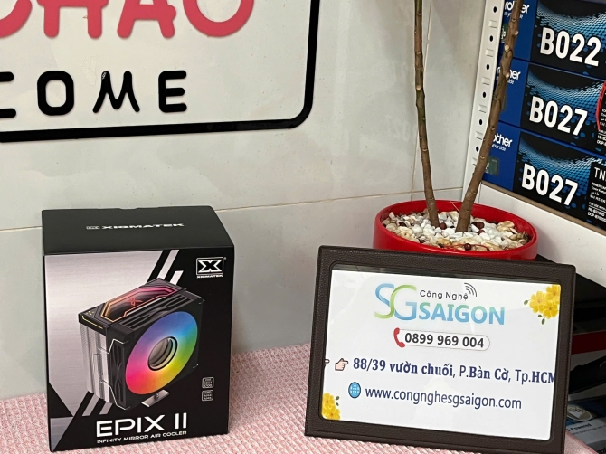 Tản nhiệt khí CPU XIGMATEK EPIX II EN46285 Black