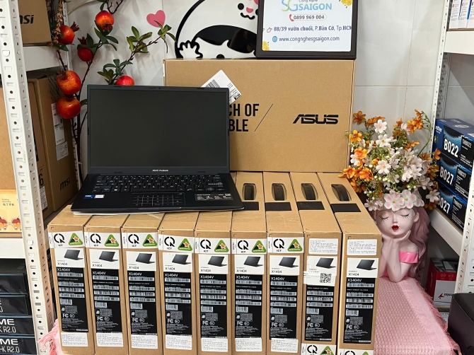 Laptop Nhập Khẩu ASUS Vivobook 14 X1404V (Core 5 120U/ 8GB /256GB/ 14