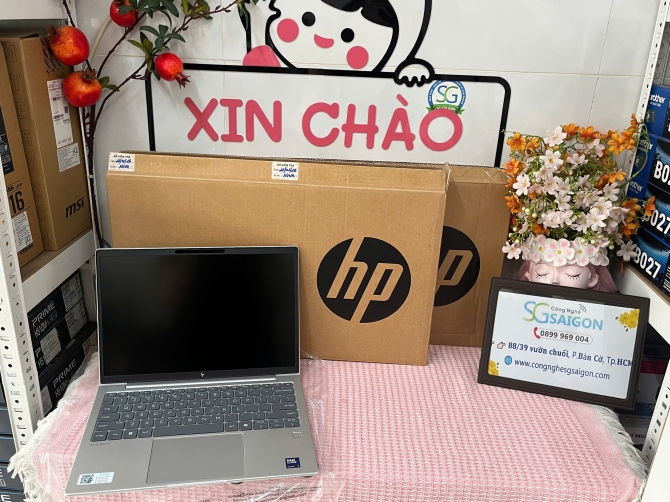 Laptop HP EliteBook 6 G1i 13 BQ9Q3PT (Ultra 7 255U | 16GB | 512GB | Intel Graphics | 13.3 inch WUXGA | Cảm ứng | Win 11 | Bạc)