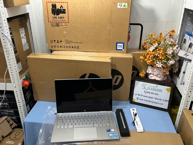 Laptop HP Pavilion X360 14-ek2017TU 9Z2V5PA (CPU Intel Core 5 120U/ RAM 16GB/ SSD 512GB/ 14 inch FHD/ Cảm ứng/ Win 11/ Bạc)