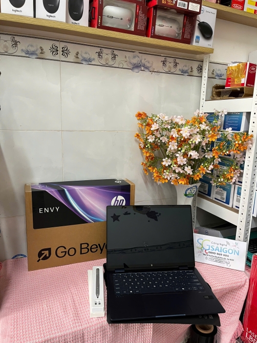 Laptop HP ENVY X360 14-fc0091TU A19C1PA (Intel Core Ultra 5 125U/ 16GB/ 1TB/ 14 inch 2.8K/ Win 11/ Xanh)