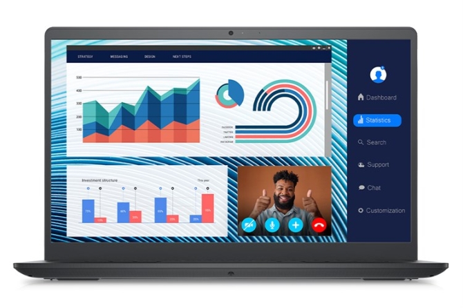 Laptop Dell Vostro 14 V4I5702W1 - (i5 1235U/ RAM 8GB/ SSD 512GB/ 14