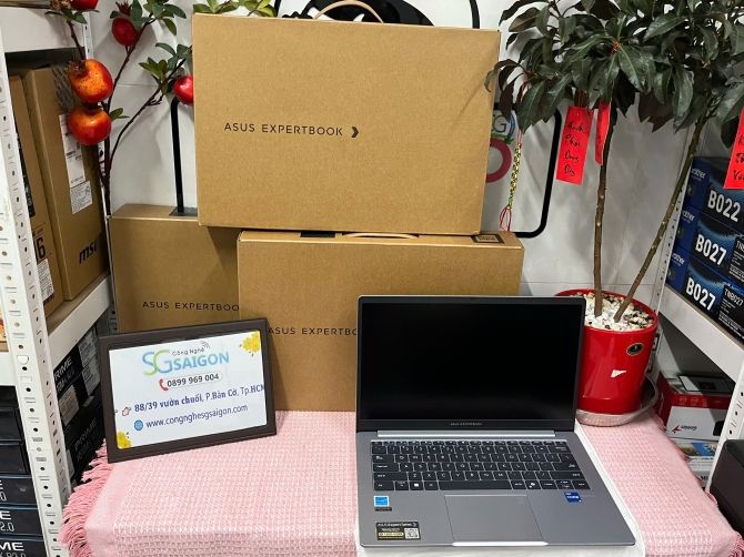 Laptop ASUS ExpertBook P1 P1503CVA-C3U08-50W (Core 3 100U | 8GB | 512GB | Intel Graphics | 15.6inch FHD | Win11 | Xám)