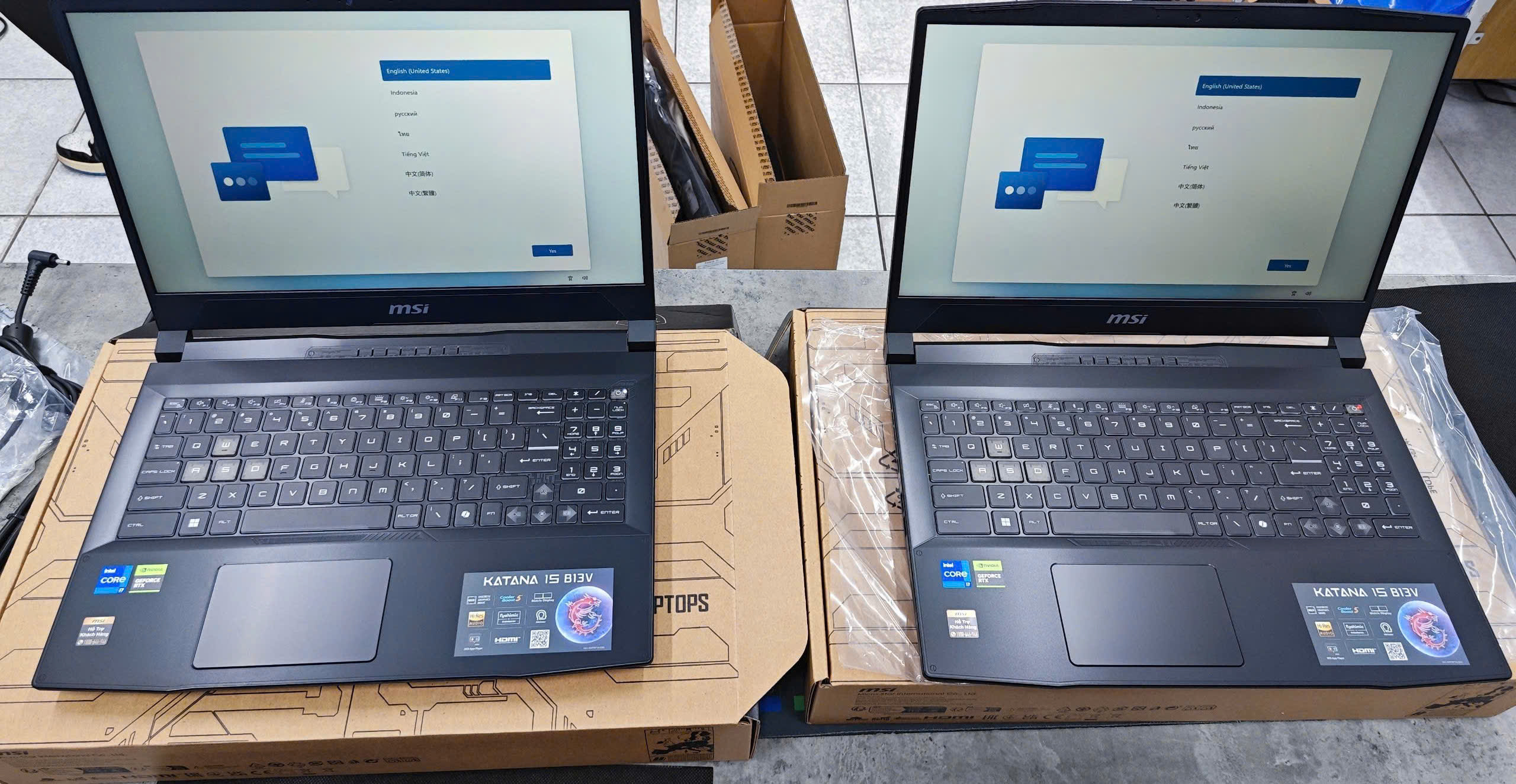 Laptop Gaming MSI Katana 15 B13VFK-676VN (Intel Core i7-13620H/ 16GB/ 1TB/ RTX 4060/ 15.6 inch FHD/ Win 11/ Đen)