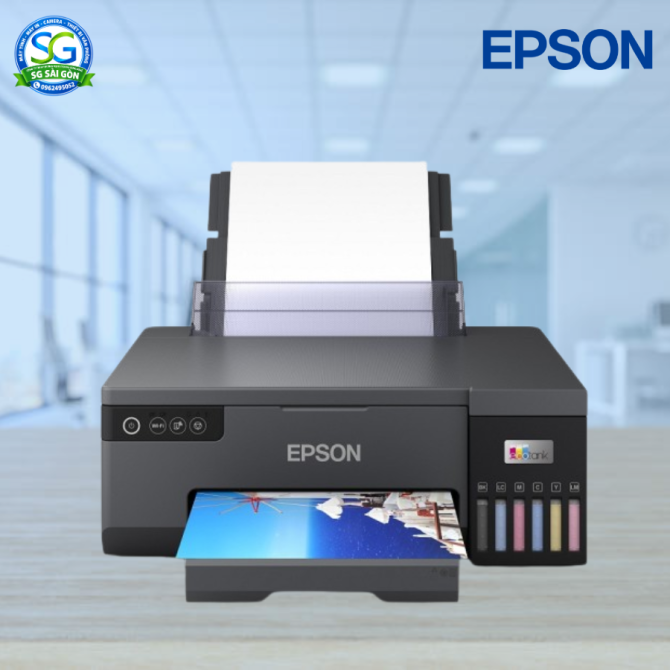 Máy In Phun Màu Epson L8050 (A4/ In/ USB/ WIFI) - Chính Hãng