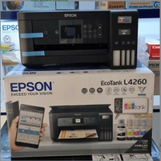 Máy In Phun Màu Đa Năng Epson Ecotank L4260 - (A4/A5/ Copy/ Scan/ Đảo mặt/ USB/ WIFI) - Chính Hãng