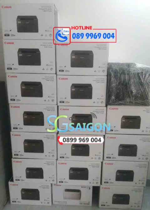 Máy In Laser Trắng Đen Đơn Năng Canon LBP 121DN (In Đảo Mặt/ A4/ A5/ USB/ LAN) - Chính Hãng