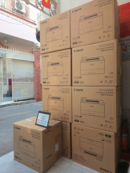 Máy In Laser Trắng Đen Đơn Năng Canon LBP 243DW II - (NK)