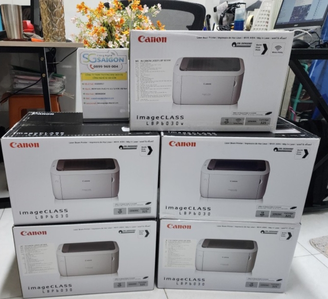 Máy In Laser Đen Trắng Canon LBP 6030 (In/ A4/ USB) - Chính Hãng