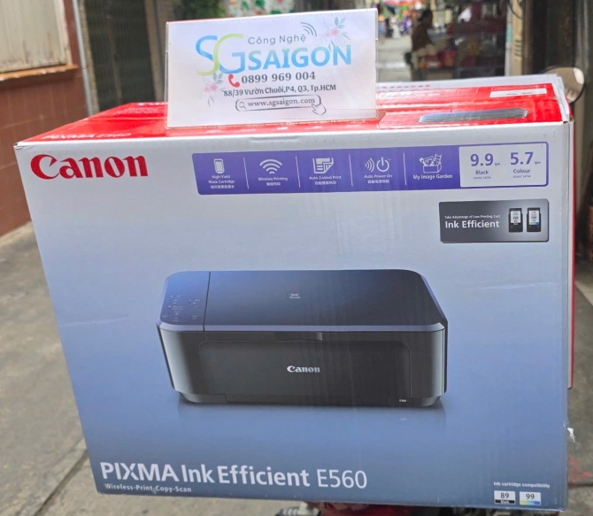 Máy In Phun Màu Đa Năng Canon Pixma E560 - Chính Hãng
