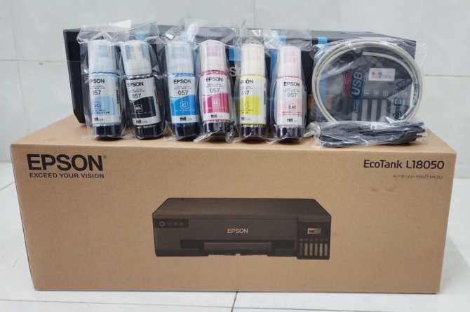 Máy In Phun Màu Epson L18050 (In, A3, USB, WIFI) - Chính Hãng