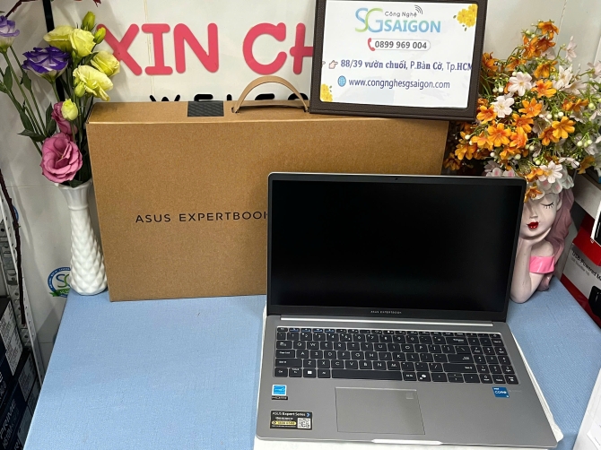 Laptop ASUS ExpertBook P1 P1503CVA-i308-50W (Core™ i3-1315U/ 8GB/ 512GB/ Intel UHD Graphics/ 15.6inch FHD/ Win11/ Xám)