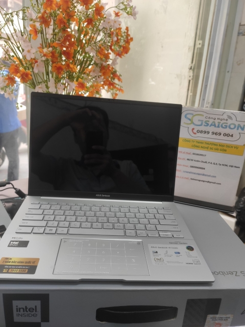 Laptop ASUS Zenbook 14 OLED UX3405MA-PP152W (Ultra 7-155H/ RAM 32GB/ Onboard/ 1TB SSD/ Windows 11)