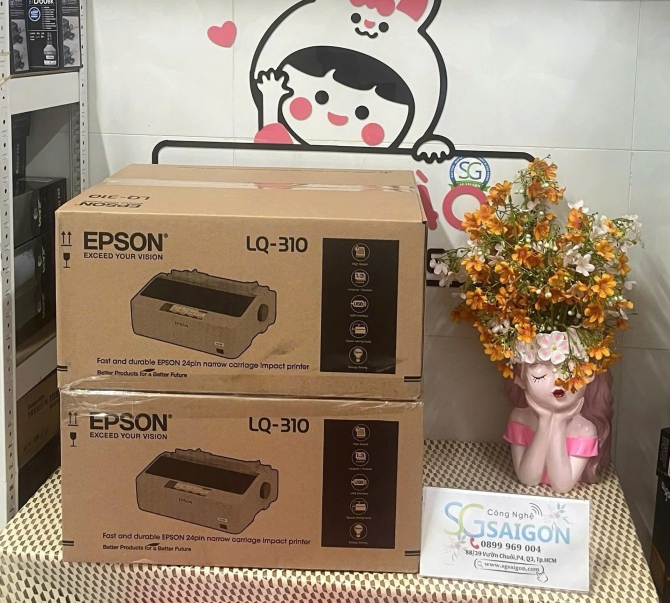 Máy In Kim EPSON LQ-310 (24 Kim, In Hóa Đơn, Siêu Bền) Chính Hãng