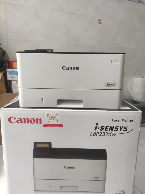 Máy In Laser Trắng Đen Canon LBP 233DW (Duplex A4/ Lan/ wifi) - Nhập Khẩu