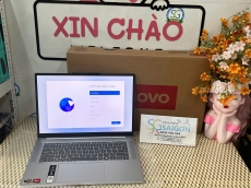 Laptop Lenovo IdeaPad Slim 5 OLED 15ARP10 83J3001DVN (AMD Ryzen 7 7735HS/ RAM 16GB/ SSD 512GB/ AMD Radeon/ 15.1 WQXGA OLED/ Win 11/ Xám)