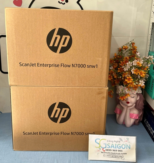 Máy Quét Tài Liệu HP ScanJet Enterprise Flow N7000 snw1 (6FW10A)