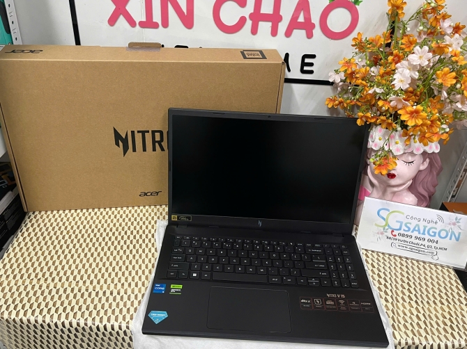 Laptop Gaming Acer Nitro V ANV15-51-55CA NH.QN8SV.004 (i5-13420H/ RTX 4050 6GB/ RAM 16GB DDR5/ SSD 512GB/ 15.6 Inch IPS FHD 144Hz/ Win 11)