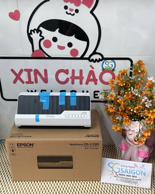 Máy Quét Tài Liệu Epson DS-C330 (Scan Đảo Mặt/ A4/ A5/ USB)