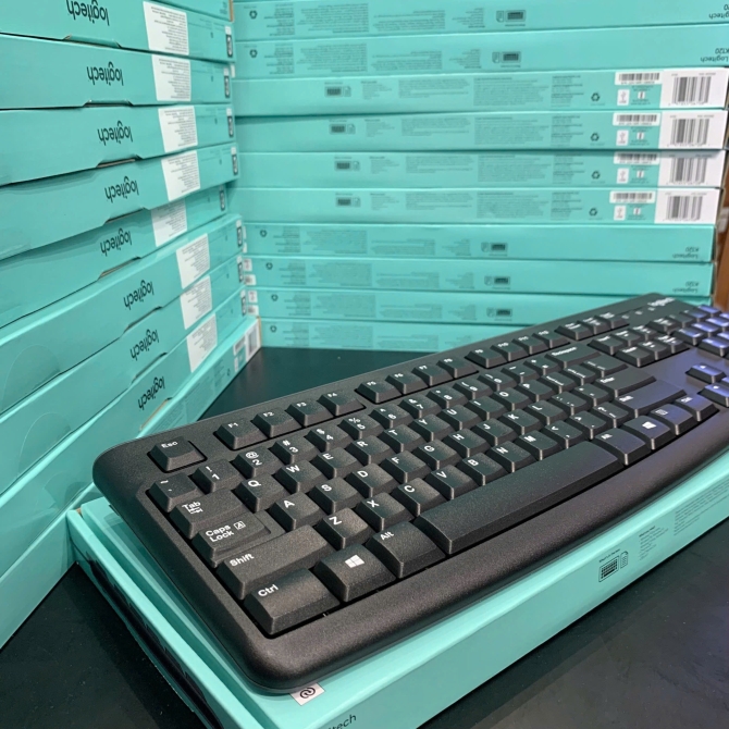 Bàn Phím Logitech K120 (USB/ĐEN)