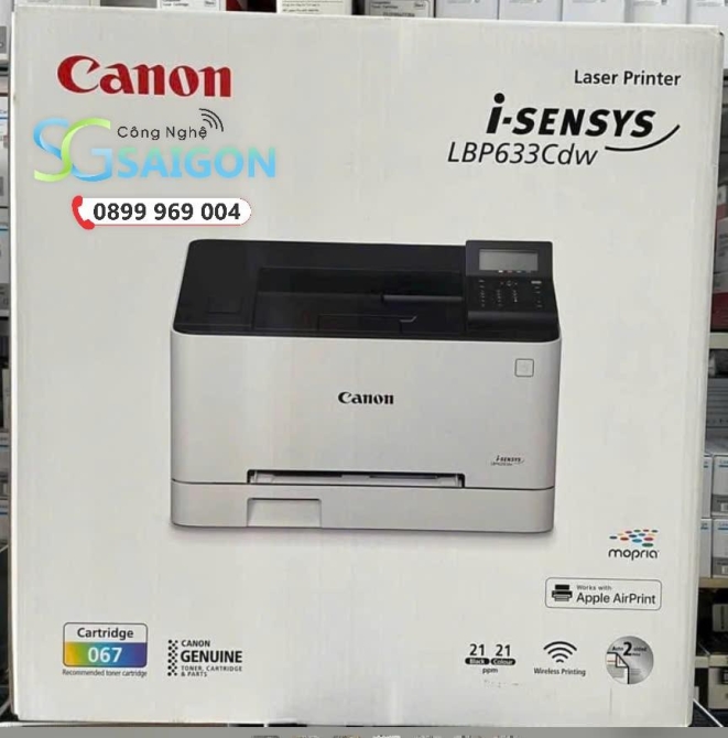 Máy In Canon LBP633CDW Laser Màu in 2 Mặt USB / Wifi - Nhập Khẩu