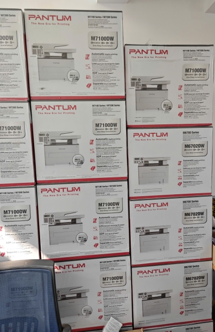 Máy In Laser Trắng Đen Đa Năng Pantum M7100DW (In đảo mặt/ Copy/ Scan/ A4/ A5/ USB/ LAN/ WIFI)