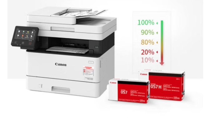 Máy in laser Trắng Đen Đa Chức Năng Canon MF455DW - Nhập Khẩu