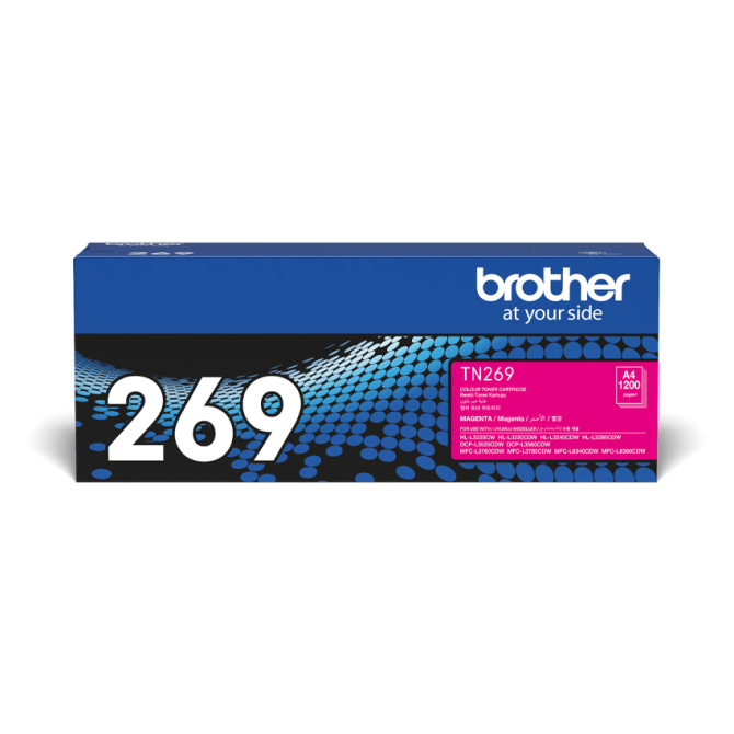 Hộp Mực Màu Brother TN269M – Cho Máy HL-L3240CDW/ 3280CĐW