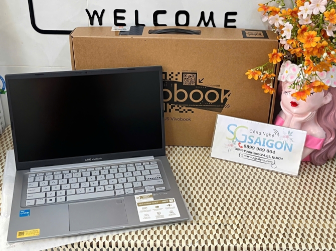 Laptop ASUS Vivobook X1404VA-NK394W (Intel Core i3-1315U | Intel UHD Graphics | 14 inch FHD | 8GB | 512GB | Win 11 Home | Bạc)