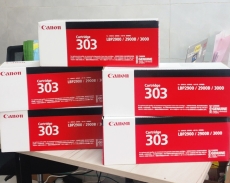 Hộp Mực In Laser Canon 303 (Màu đen/ 2000 trang A4 độ phủ 5%/ dùng cho Canon LBP 3000/ LBP 2900)