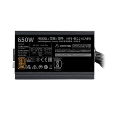 Nguồn Máy Tính Cooler Master MWE BRONZE 650 V3 230V A/EU CABLE 650W ATX 3.1 (MPE-6501-ACABW-3B)