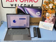 Laptop HP Envy x360 14-fc0162TU AY8X1PA (Ultra 5 125U | 16GB | 512GB | 14 inch 2.8K OLED | Cảm ứng | Win 11 | Office | Bạc)