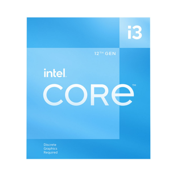 CPU Intel Core i3-12100F (12BM Cache upto 4.30 GHz)