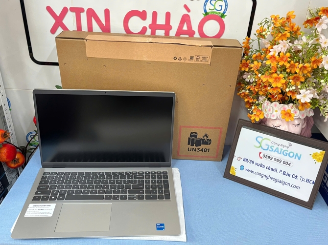 Laptop Dell 15 DC15250 71071928 (Core i5-1334U | 16GB | 512GB | Intel UHD Graphics | 15.6 inch FHD | Win 11 | Office 24 | Bạc)