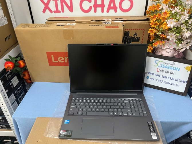 Laptop Lenovo IdeaPad Slim 3 16IRH10 83K20002VN (Core i5-13420H | 16GB | 512GB | Intel UHD Graphics | 16 inch WUXGA | Win 11 | Xám)