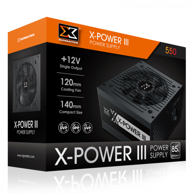 Nguồn Máy Tính Xigmatek X-POWER III 550 - 500W (EN45983)