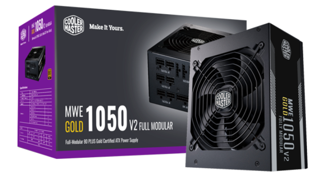 Nguồn Máy Tính Cooler Master MWE GOLD 1050W - V2 Fully modular (ATX 3.0 - PCIe 5.0)